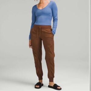 LULULEMON brown Dance Studio Mid-Rise Jogger